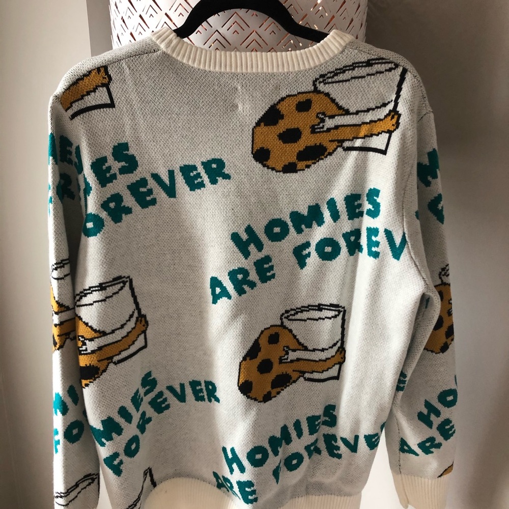Frank and Oak x Pony Best friends sweater. NWT.